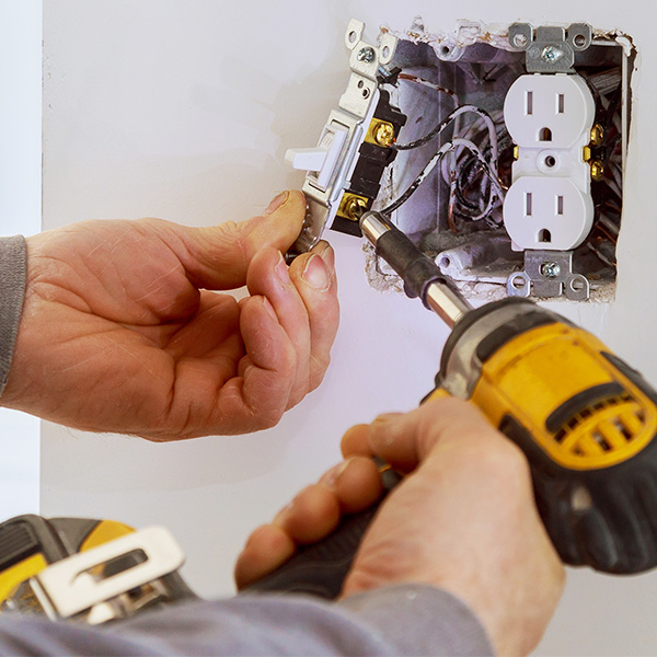 fixing electrical outlet